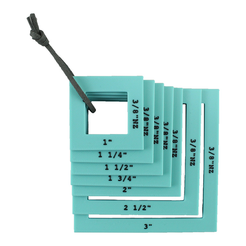 Patchwork-Schablonen mit 3/8" Nahtzugabe