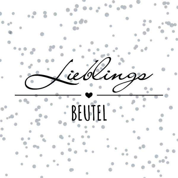 Bügelbild "Lieblingsbeutel #3"