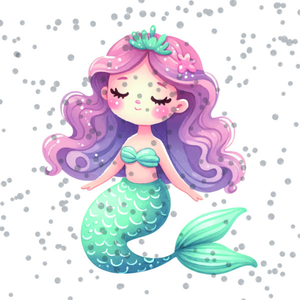 Bügelbild "Mermaid #1"